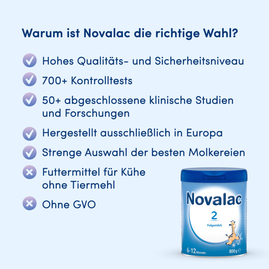 Vorteile Novalac 2