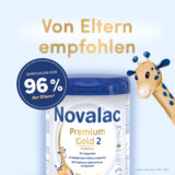 Novalac Premium Gold 2 Von Eltern empfohlen