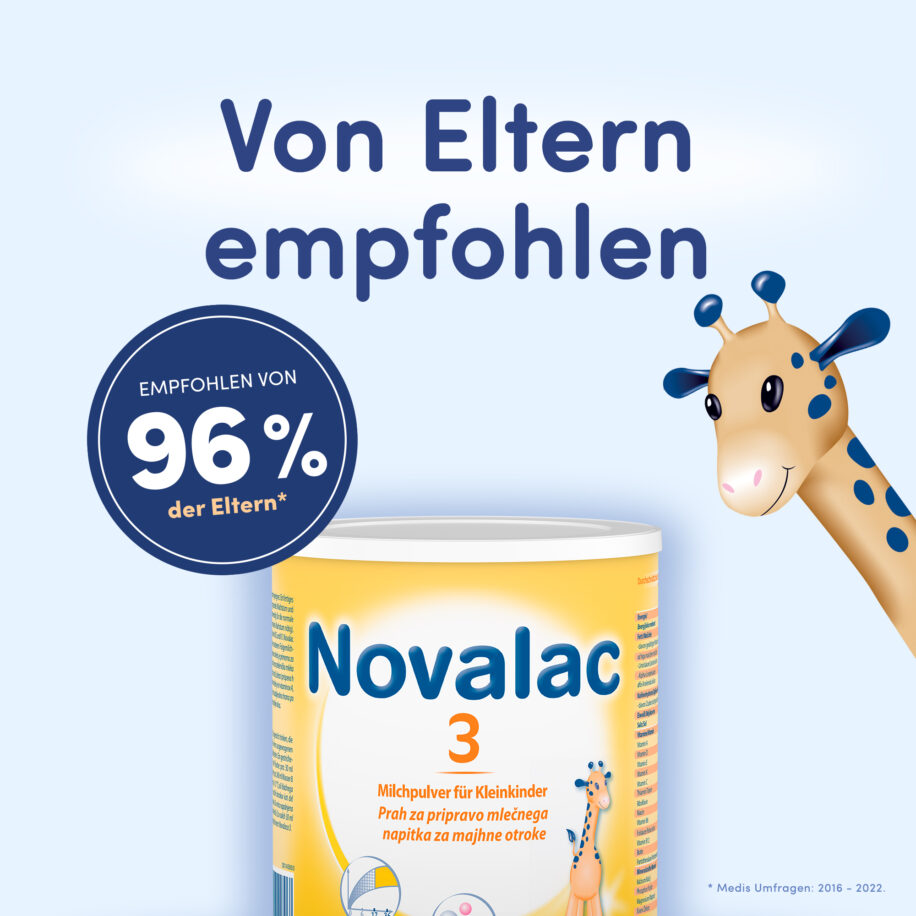 Novalac 3 Von Eltern empfohlen