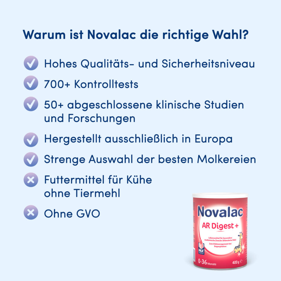 Vorteile Novalac AR Digest +