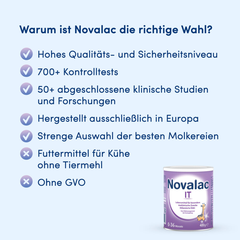 Vorteile Novalac IT Österreich