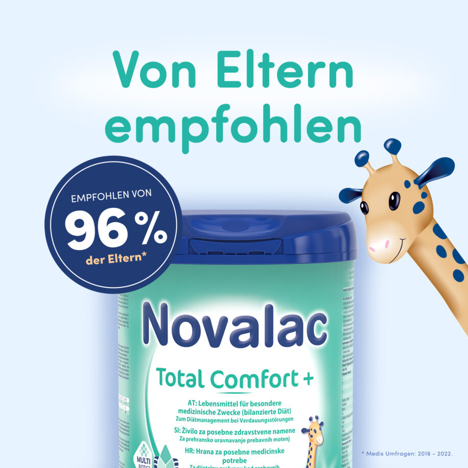 Novalac Total Comfort + Österreich Von Eltern empfohlen